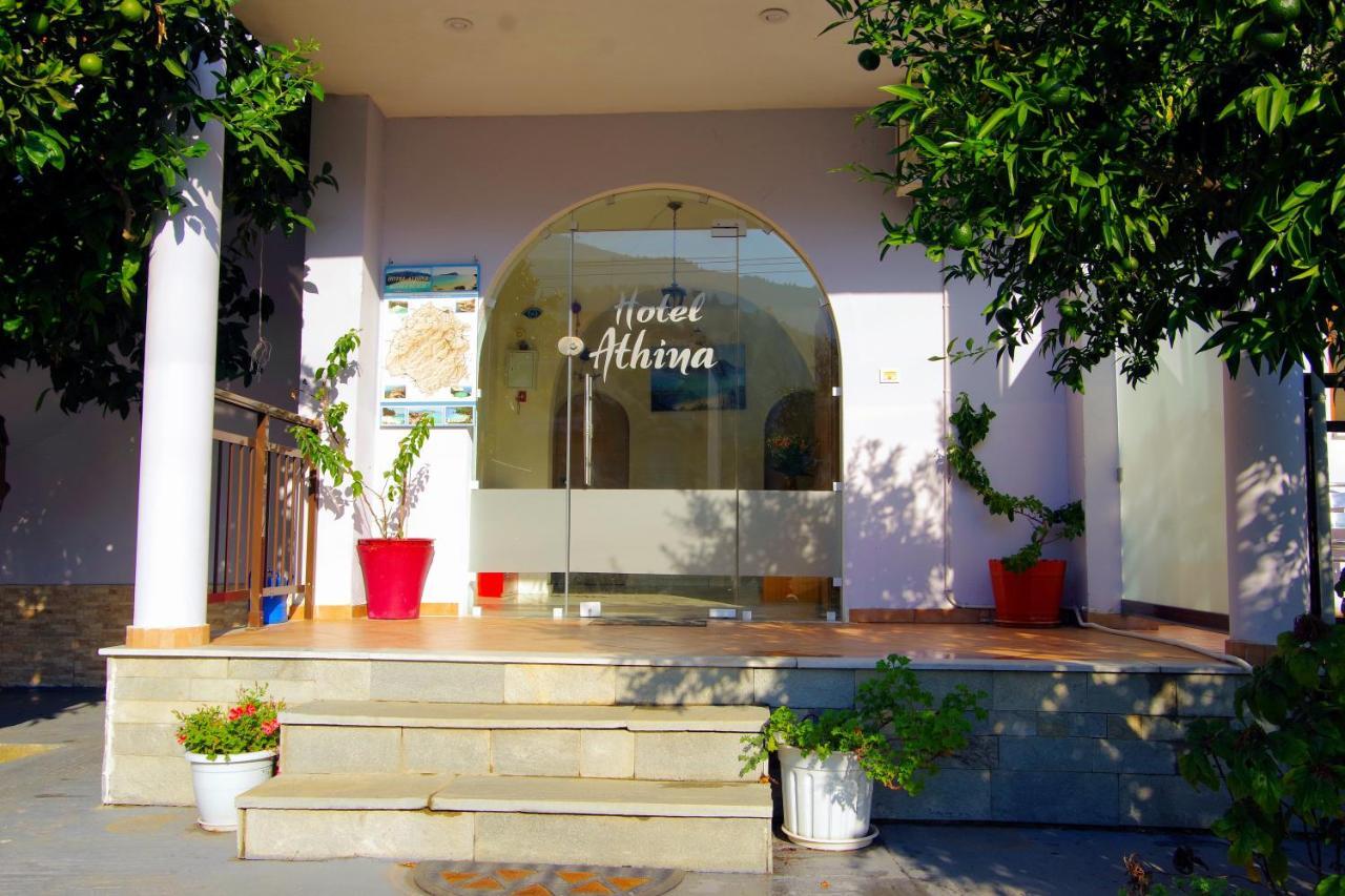 Athina Hotel Koinira Bagian luar foto